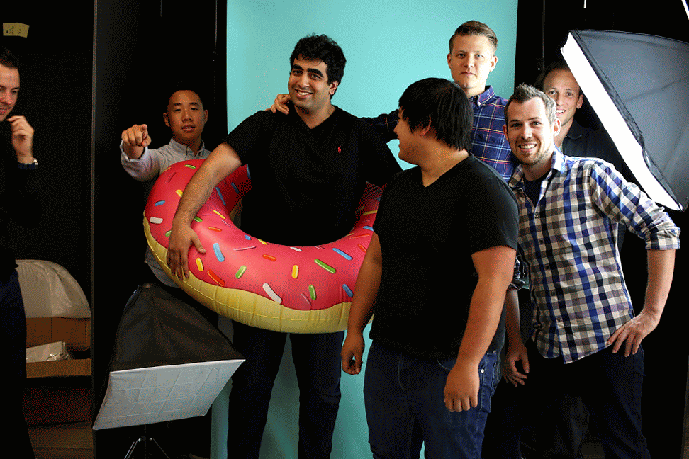 Early design team in 2016, before I came out!