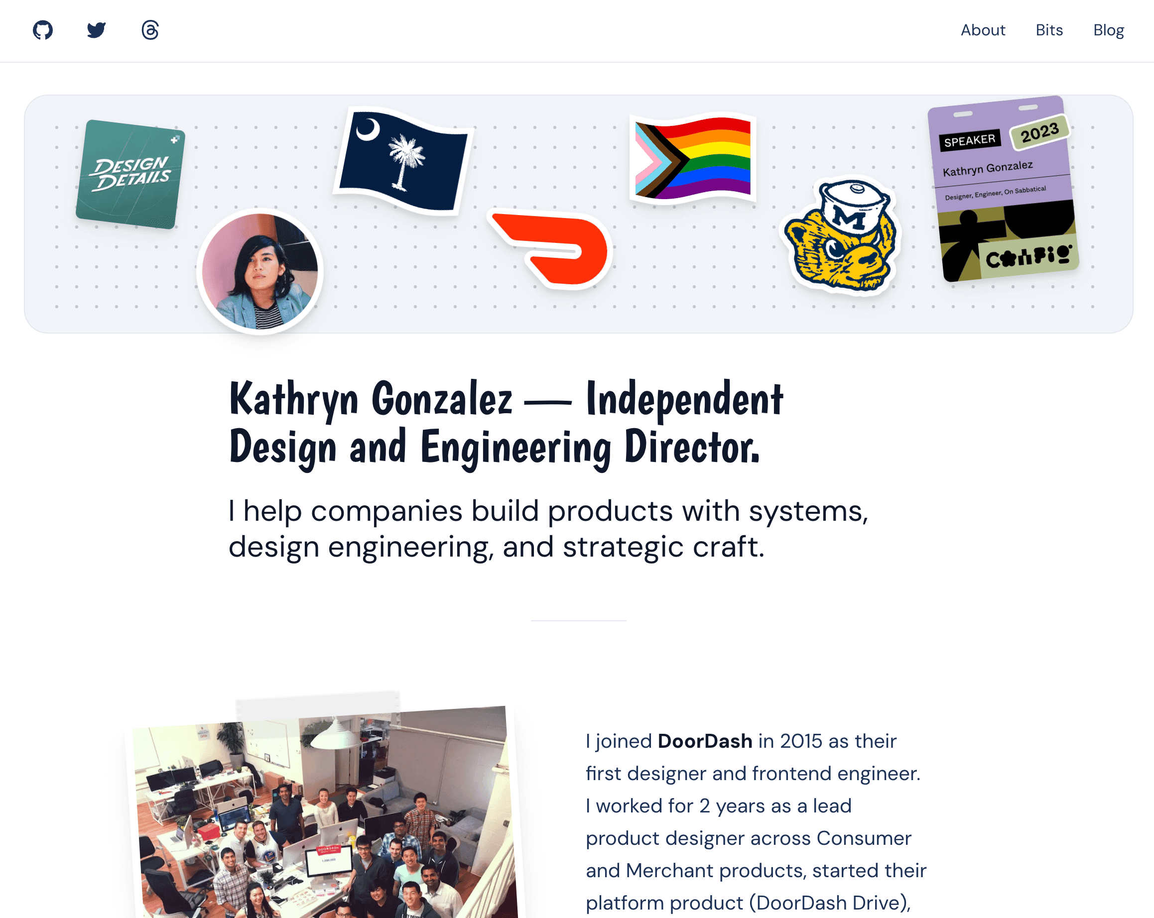 Welcome to my new website, circa 2023. I hope you like it.
